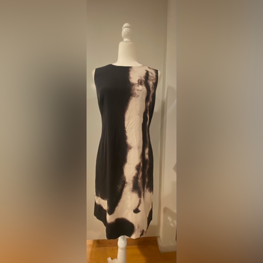 🌸NICOLE MILLER STUDIO | Silk Abstract Dress